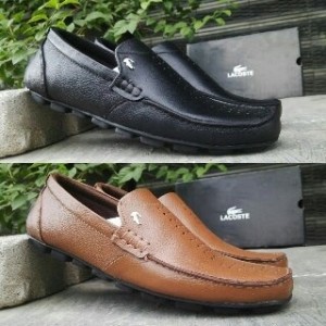 Sepatu Pantofel Kulit Lacoste Tokopedia