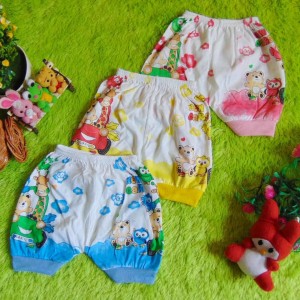 Celana Bayi Pendek 3pcs Celana Bayi Newborn Celana Bayi Baru Lahir Motif Gajah Tokopedia