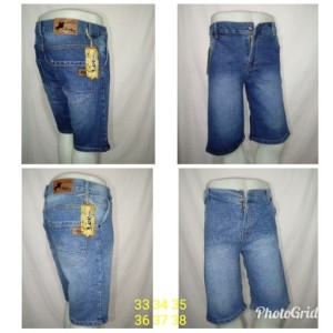 Big Size Celana Jeans Pendek Pria Levi S Biru Dongker Tokopedia