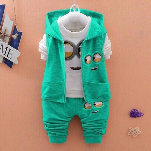 Baju Anak Minion 3in1 Tokopedia