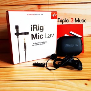 Ik Multimedia Irig Mic Lav Compact Lavalier Mic For Smartphone And Tablet Tokopedia