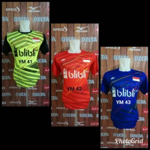 Baju Yonex Kostum Olahraga Bulutangkis Kaos Badminton Terbaru Tokopedia