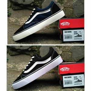 Vans Oldschool Sepatu Cowok Tokopedia