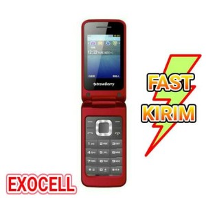 Hp Strawberry St3520 Flip Hp Lipat Strawberry St 3520 Tokopedia
