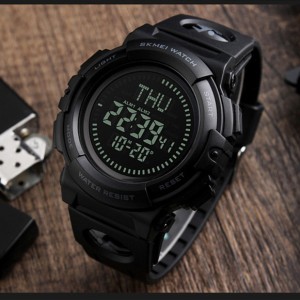 Skmei Jam Tangan Digital Compass Dg1216cm Tokopedia