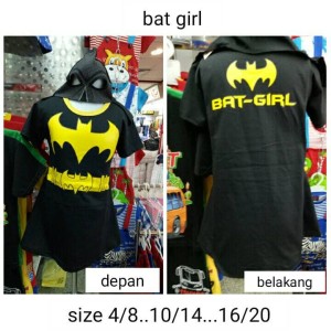 Baju Anak Kostum Perempuan Batgirl Tokopedia