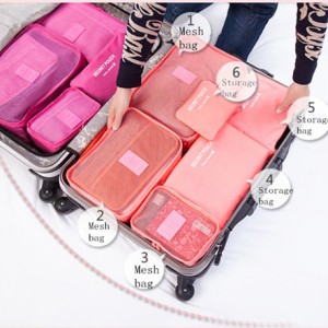 New Korean Travel Bag Organizer Tas Kosmetik Praktis Dan Berkualitas Tokopedia