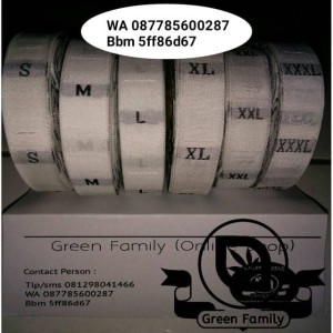 Label Size Angka Label Ukuran Angka Numerik 1 12 Harga Per Rol Isi 600 Pcs Tokopedia