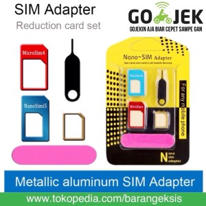 Sim Card Sim Card Adapter Noosy Noosy Sim Card Adapter Sim Card Adapter 3in1 Aksesoris Hp Tokopedia