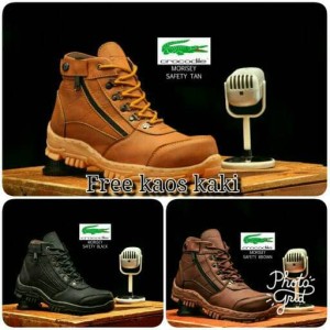 Sepatu Crocodile Morisey Safety Boots Tokopedia