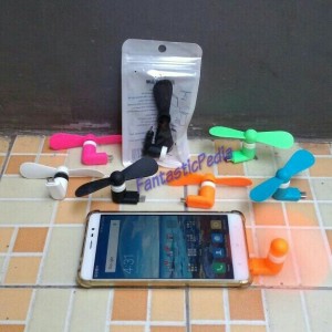 Kipas Angin Mini Micro Otg Portable Mini Fan For Android Kipas Hp Tokopedia