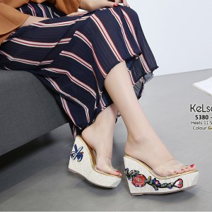 Sepatu Wedges Wanita 6 Tokopedia