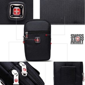 Case Hp Sarung Tas Pinggang Swiss Army Gear Import Branded Outdoor Sport Hiking Samsung Android Iphone Tokopedia