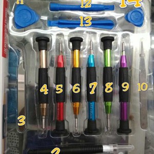Obeng Tools Obeng Serbaguna Alat Servis Hp Handphone Tablet Tokopedia