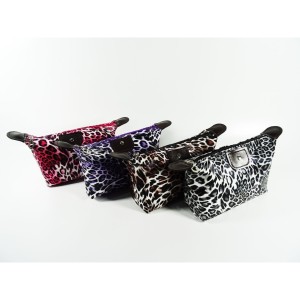 Leopard Pouch Tas Kosmetik Bag Make Up Body Lotion Aksesoris Tokopedia