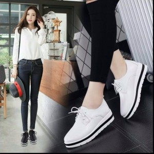 Sepatu Wanita Kets Casual Sk01 Tokopedia