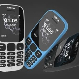 Microsoft Nokia 105 Dual Sim Card On Hitam Tokopedia