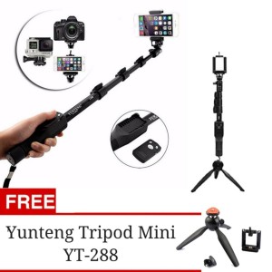 Tongsis Yunteng Bluetooth 1288 Remote Untuk Hp Smartphone Android Camera Action Tokopedia