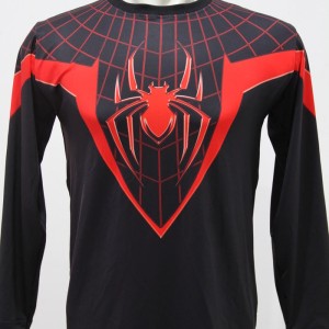 Kaos Baju Pria Spiderman Superhero Gym Fitness Fitnes Compression 3d Running Tokopedia