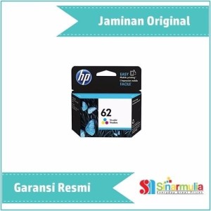 Hp 62 Tricolor Ink Catridge C2po6aa Original Tokopedia