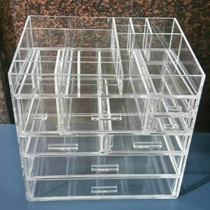 Acrylic Make Up Organizer I3 Tempat Kosmetik Akrilik Tokopedia