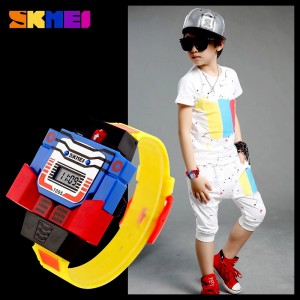 Jam Tangan Robot Transformer Jam Tangan Anak Transformer Tobot Tokopedia
