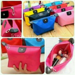 Grosir Tas Pouch Kosmetik Dompet Kosmetik Tas Kosmetik Import Korea Bahan Tokopedia