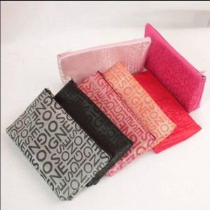 Tas Kosmetik Korea Motif Abjad Korean Cosmetic Bag Terlaris Tokopedia