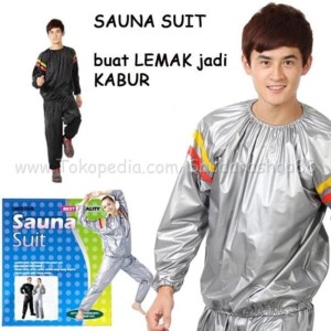 Baju Sauna Pembakar Lemak Sauna Suit Unistar Jaket Celana Olah Raga Pria Wanita Best Quality Tokopedia