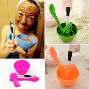 Mangkok Masker Kosmetik Wajah 4in1 Mas Bowl Tool Tokopedia
