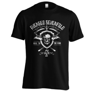Kaos Baju Distro Avenged Sevenfold Desain Vengeance University Hitam Tokopedia