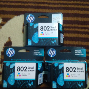 Tinta Cartridge Hp 802 Color Original Tokopedia