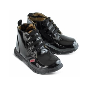 Sepatu Boots Kulit Anak Sepatu Anak Laki Laki Hitam Sepatu Anak Kecil Gf Tokopedia