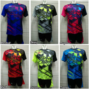 Setelan Voli Volley Mizuno Mz09 Baju Kaos Jersey Celana Tokopedia