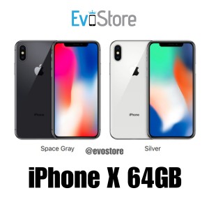 New Iphone X 64gb 64 Gb Silver N Black Space Grey Tokopedia