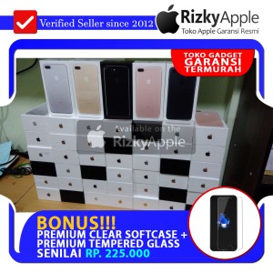 Iphone 7 Plus 128gb Black Matte Bonus Shining Chrome Ume Original Garansi Internasional 1 Tahun Tokopedia