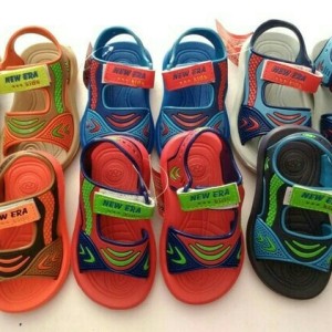 Sepatu Sandal Anak Laki Laki Tayo Trains Car Villago Tokopedia