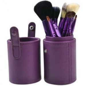 Brush Make Up Kosmetik 12 Set Bonus Sarung Leopard Tokopedia