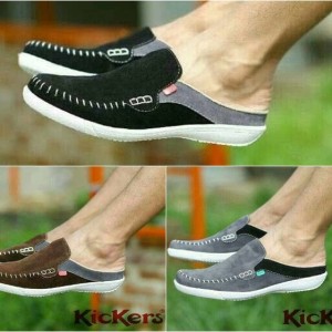 Sepatu Pria Kickers Slop Suede Tokopedia
