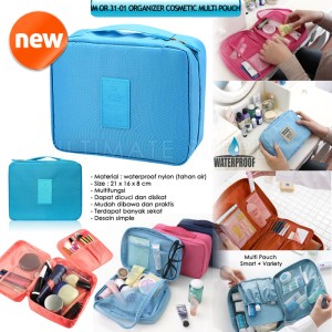 Monopoly Multi Pouch Tas Kosmetik Travel Bag Tokopedia