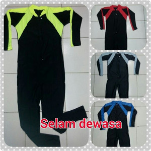 Baju Renang Selam Panjang Dewasa Unisex Pria Dan Wanita Tokopedia