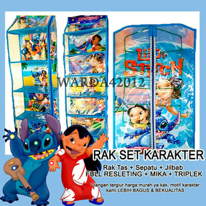 Promo Rak Rak 3in1 Sepatu Tas Kosmetik Tokopedia