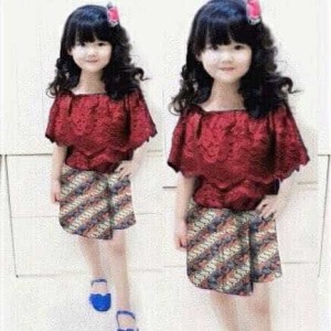 Setelan Baju Anak Batik Tokopedia