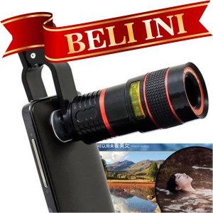 Lensa Hp Telescope 8x Zoom Universal Tokopedia