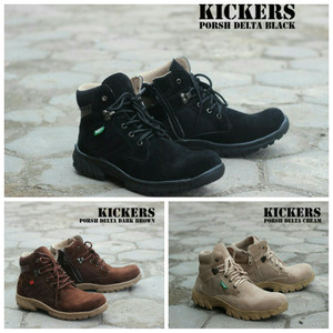 Sepatu Kickers Boots Safety Porsh Delta Tokopedia