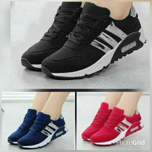 Sepatu Sneakers Polos Wanita Tokopedia