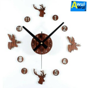 Jam Dinding Unik Diy 30 50cm Diameter Tokopedia