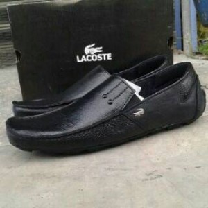 Sepatu Kulit Lacoste Casual Tokopedia