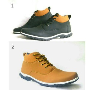 Sepatu Kulit Boots Pria Dalmo Power Brodo Tokopedia