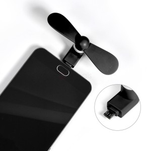 Kipas Angin Mini Micro Otg Portable Mini Fan For Android Kipas Hp Tokopedia